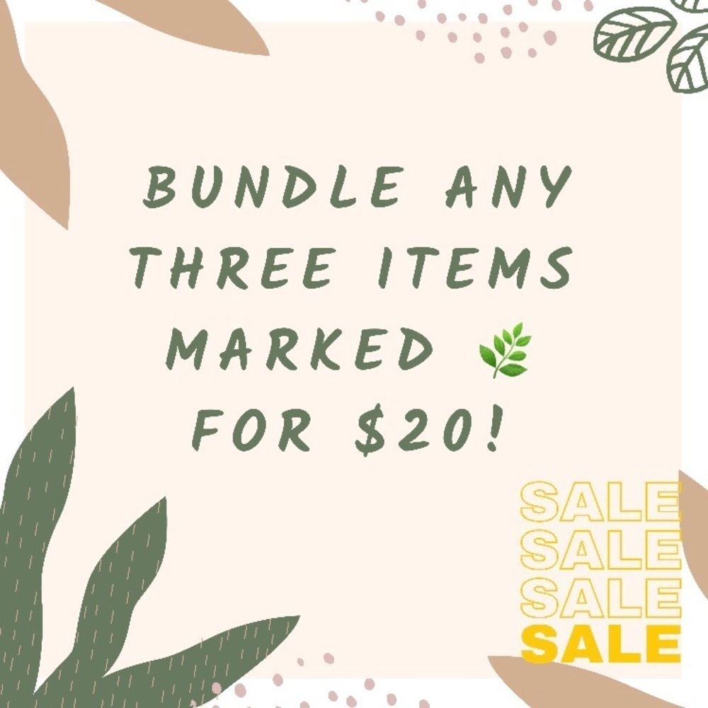 🌿3 items for $20!🌿